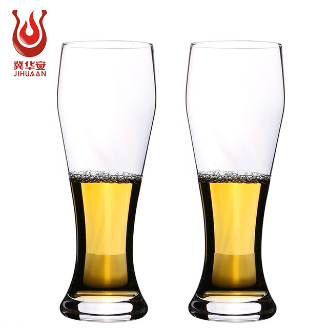 Wholesale Popular selling high borosilicate beer mugs, bar KTV glass beer waist cup juice cups, Drinkware Type Mug