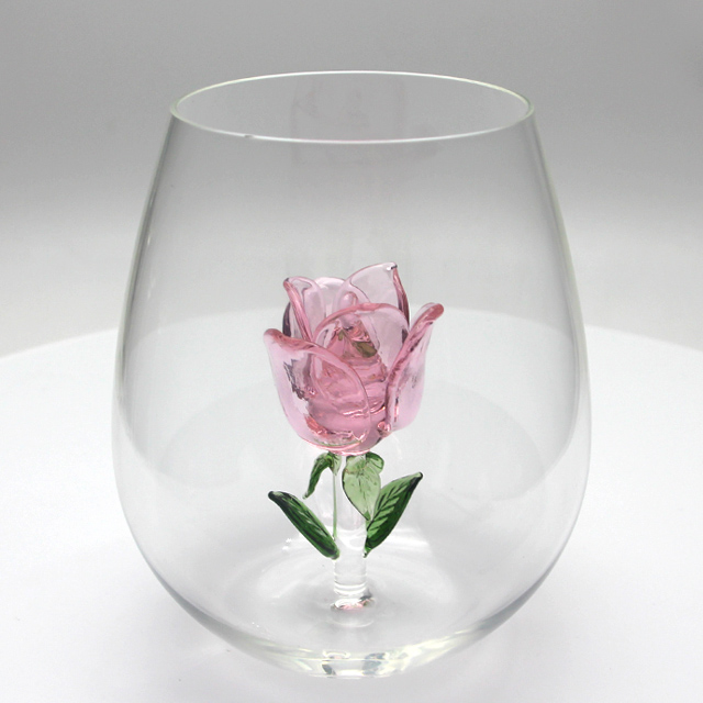 Wedding wine glass Valentine's Day gift 